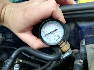 Замер давления масла ДВС Volkswagen Taos   Замер давления масла ДВС Volkswagen Taos